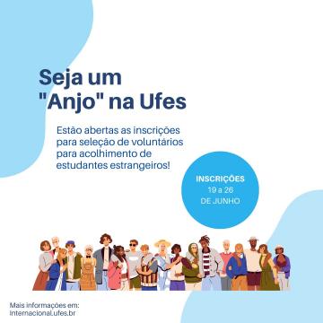 Seja um "Anjo" na Ufes